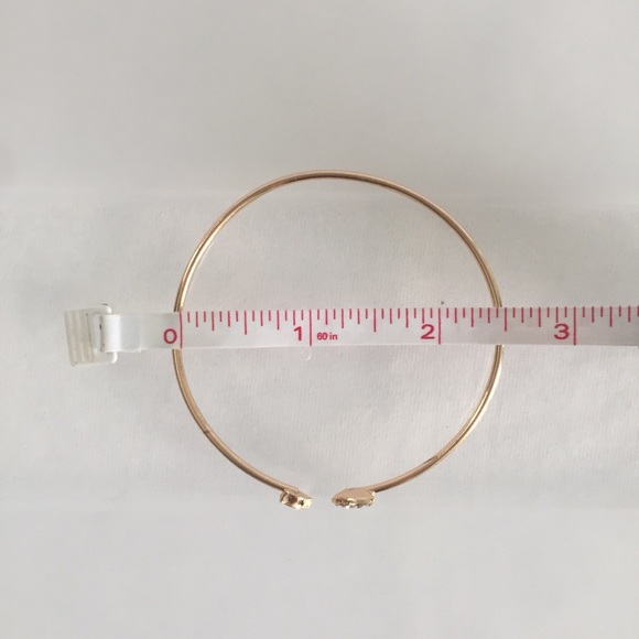 Open Hearts Bangle Bracelet - Picture 5 of 5